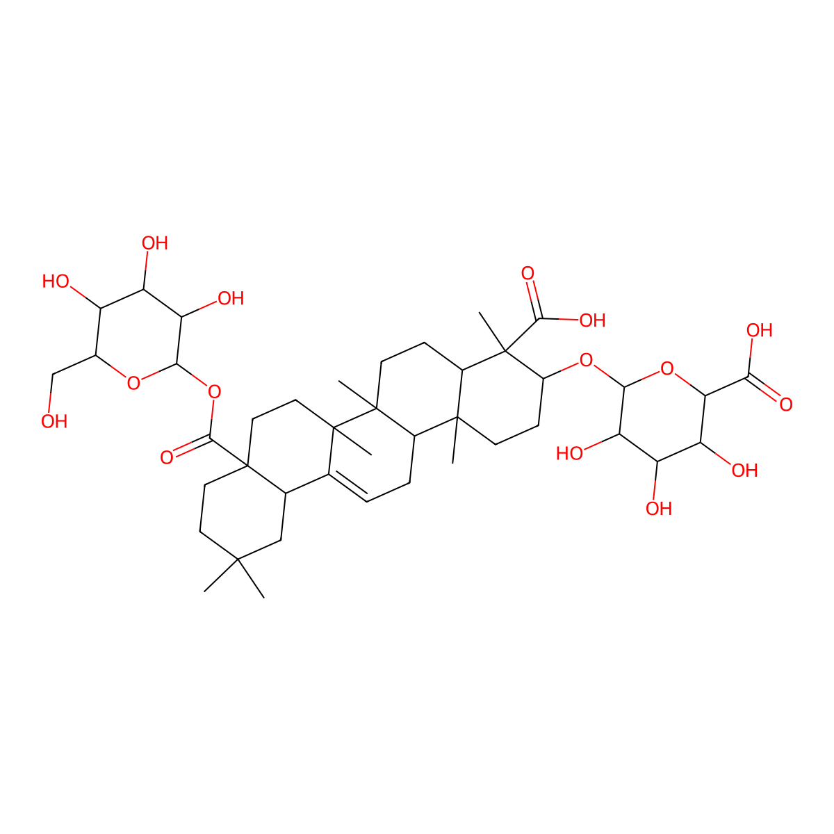 Copteroside G molecular structure, CAS 86438-31-5
