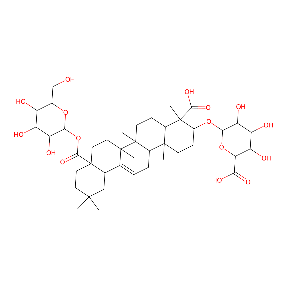 Copteroside G molecular structure, CAS 86438-31-5