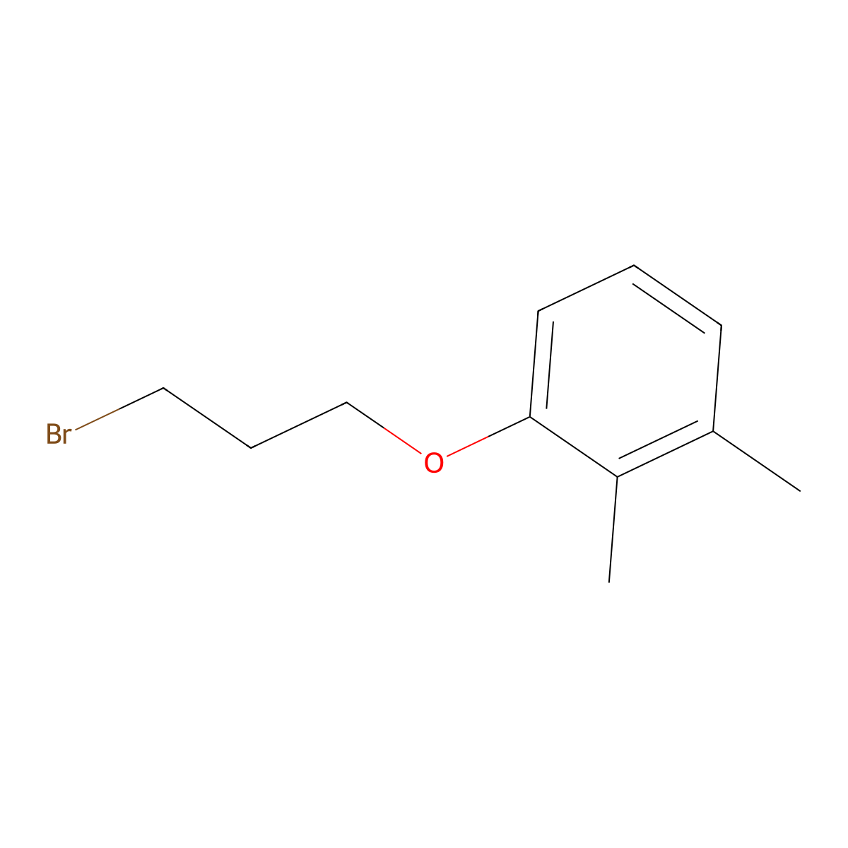 1-(3-Bromo-propoxy)-2,3-dimethyl-benzene molecular structure, CAS 864389-77-5