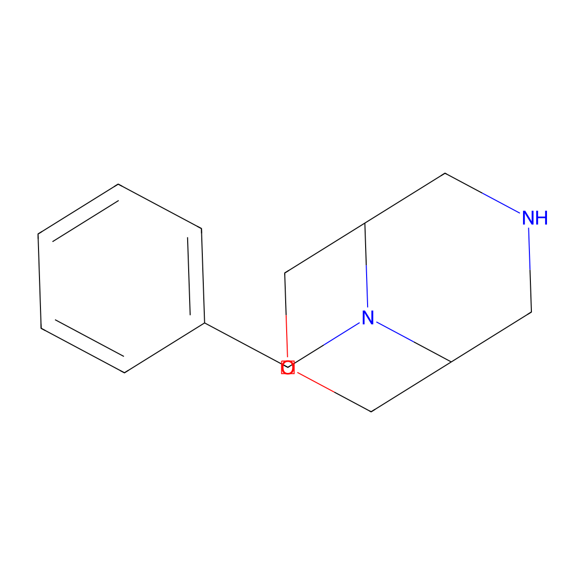 9-Benzyl-3-oxa-7,9-diazabicyclo[3.3.1]nonane molecular structure, CAS 864448-39-5