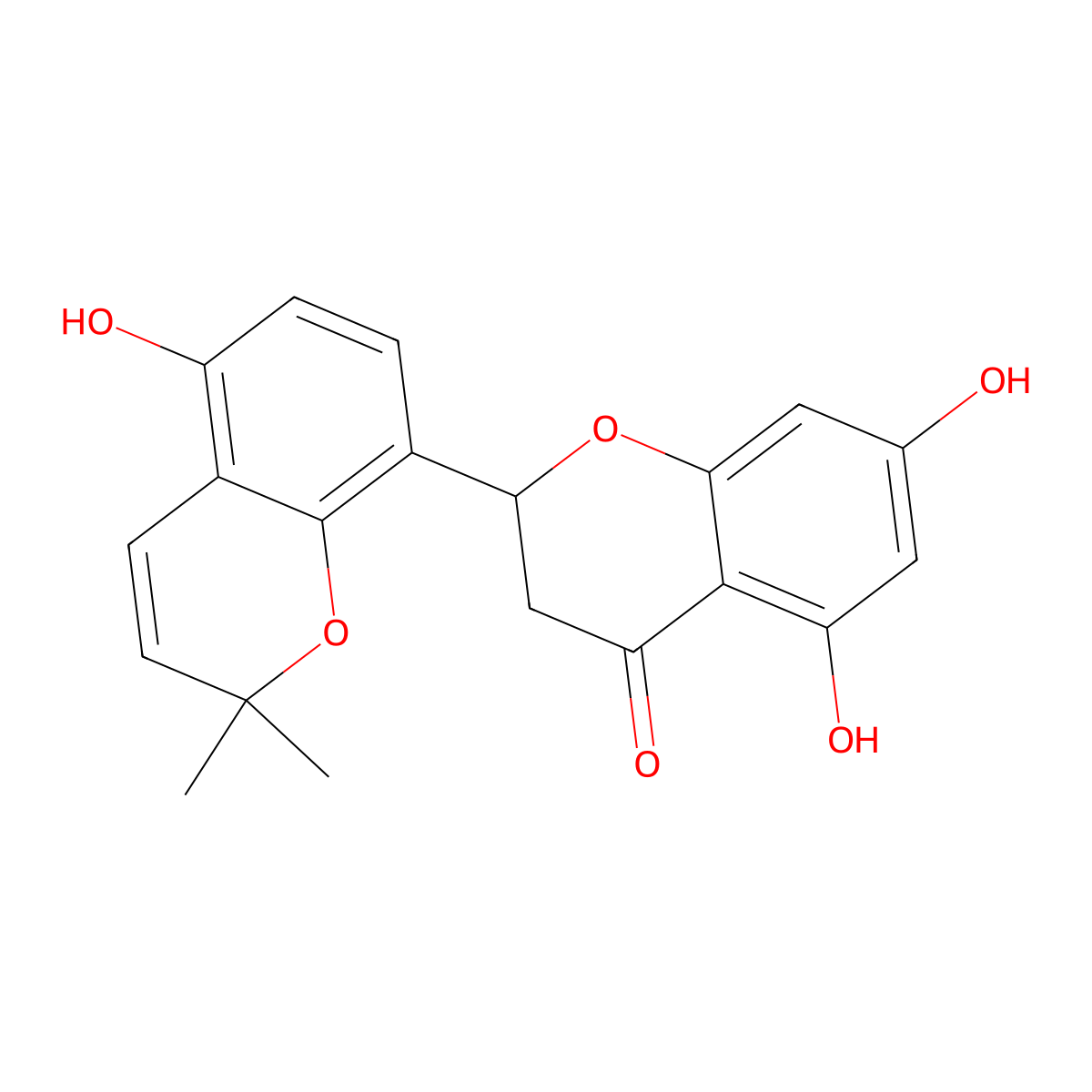 Sanggenon H molecular structure, CAS 86450-80-8