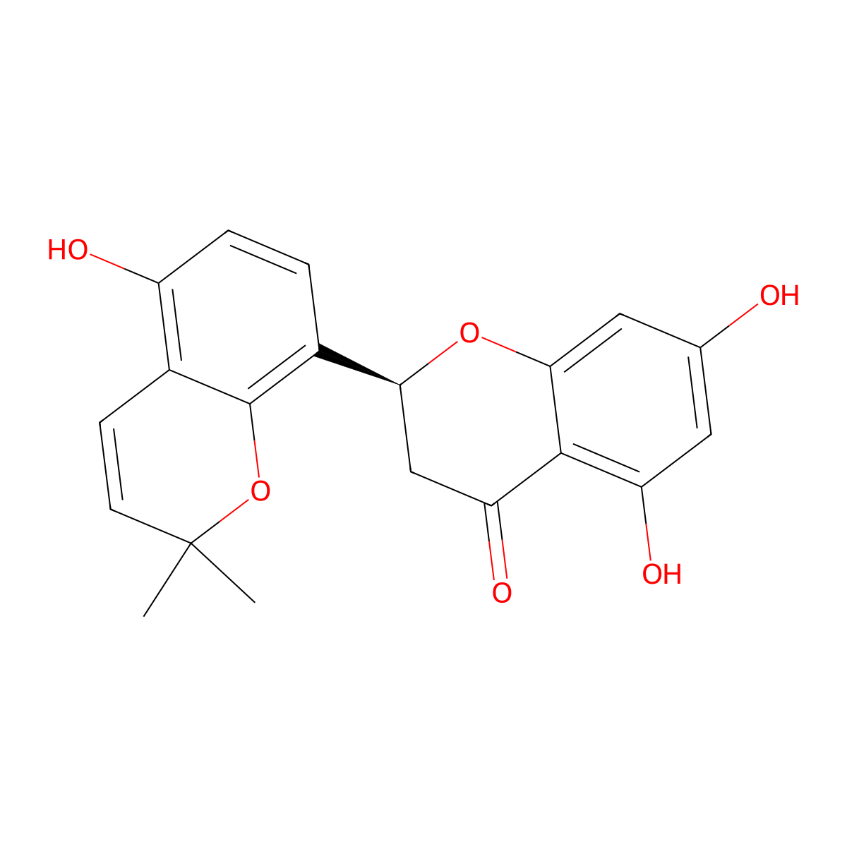 Sanggenon H molecular structure, CAS 86450-80-8