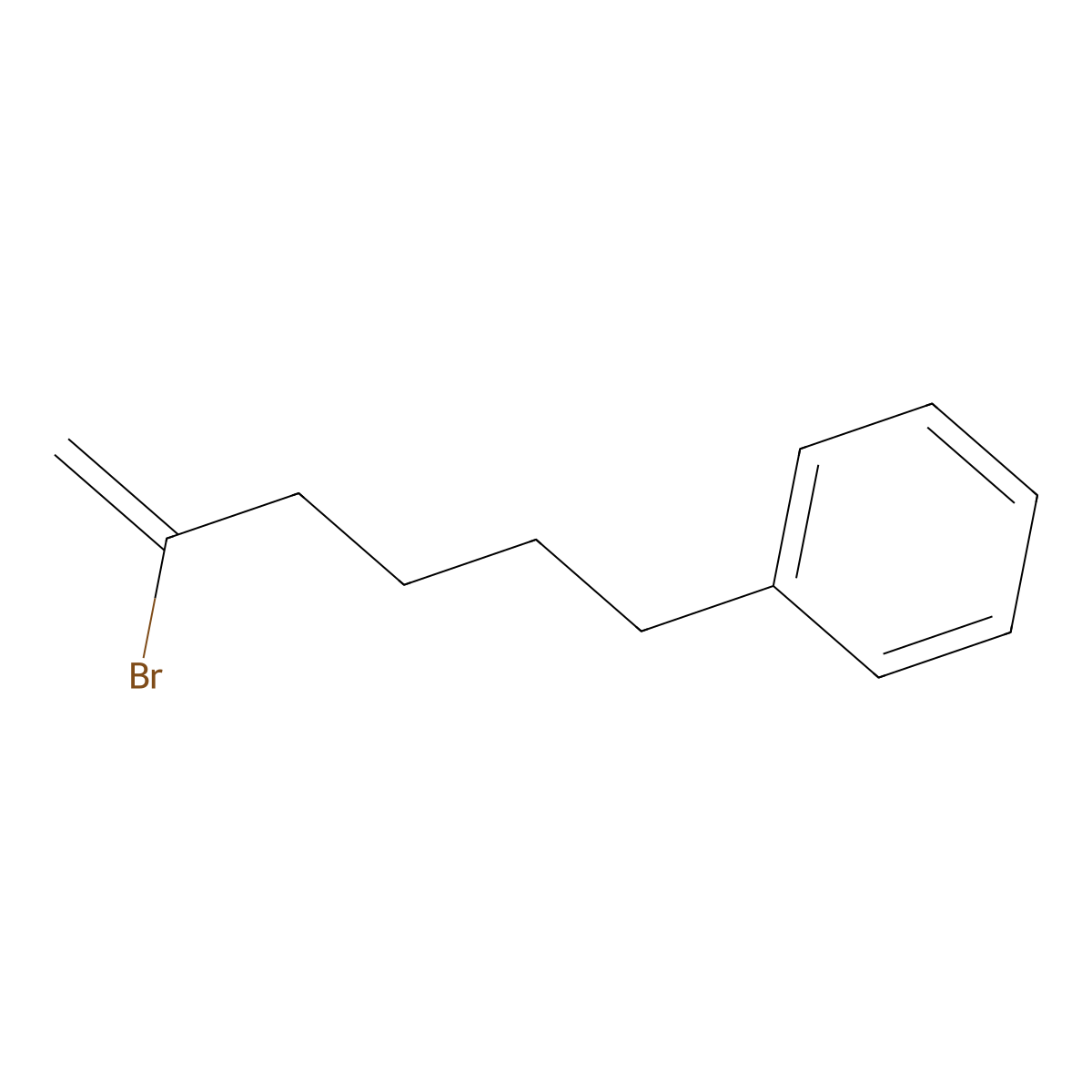 2-Bromo-6-phenyl-1-hexene molecular structure, CAS 864512-85-6