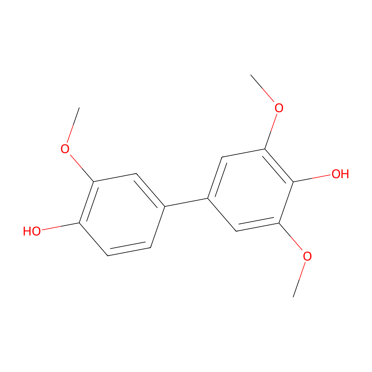 Nigrolineabiphenyl B molecular structure, CAS 864516-28-9