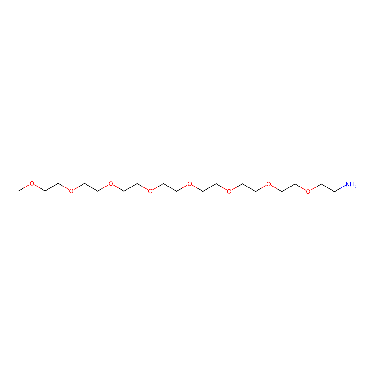 2,5,8,11,14,17,20,23-Octaoxapentacosan-25-amine molecular structure, CAS 869718-81-0