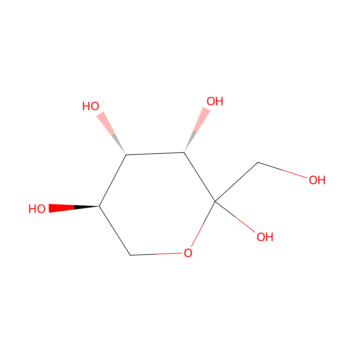 D-Tagatose molecular structure, CAS 87-81-0