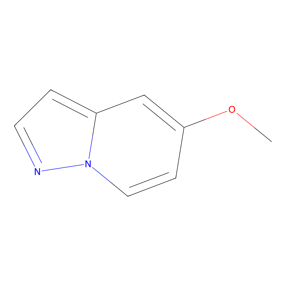 5-Methoxypyrazolo[1,5-A]pyridine molecular structure, CAS 877994-06-4
