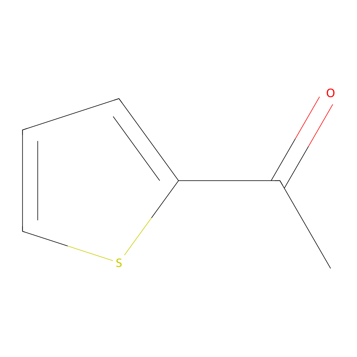 2-Acetylthiophene molecular structure, CAS 88-15-3
