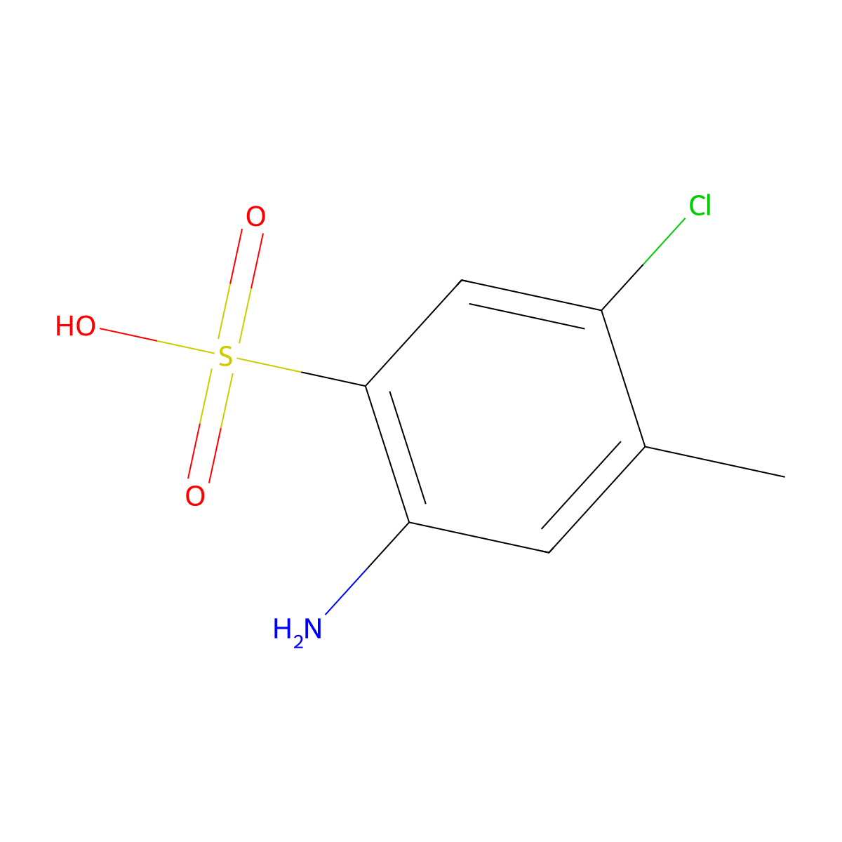 C Amine molecular structure, CAS 88-53-9