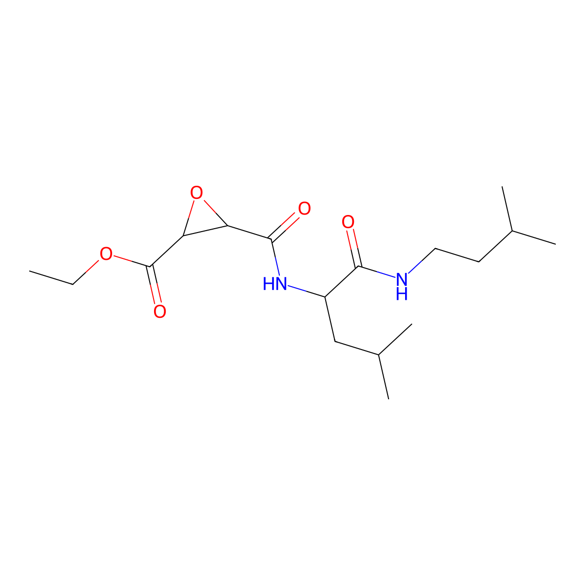 Aloxistatin molecular structure, CAS 88321-09-9