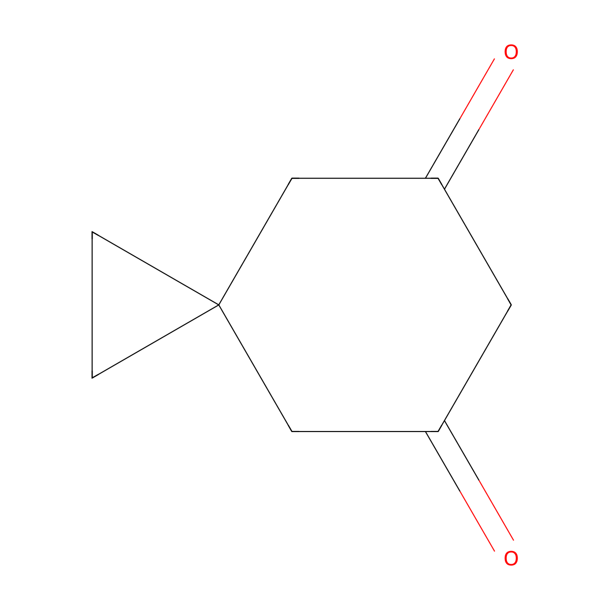 Spiro[2.5]octane-5,7-dione molecular structure, CAS 893411-52-4