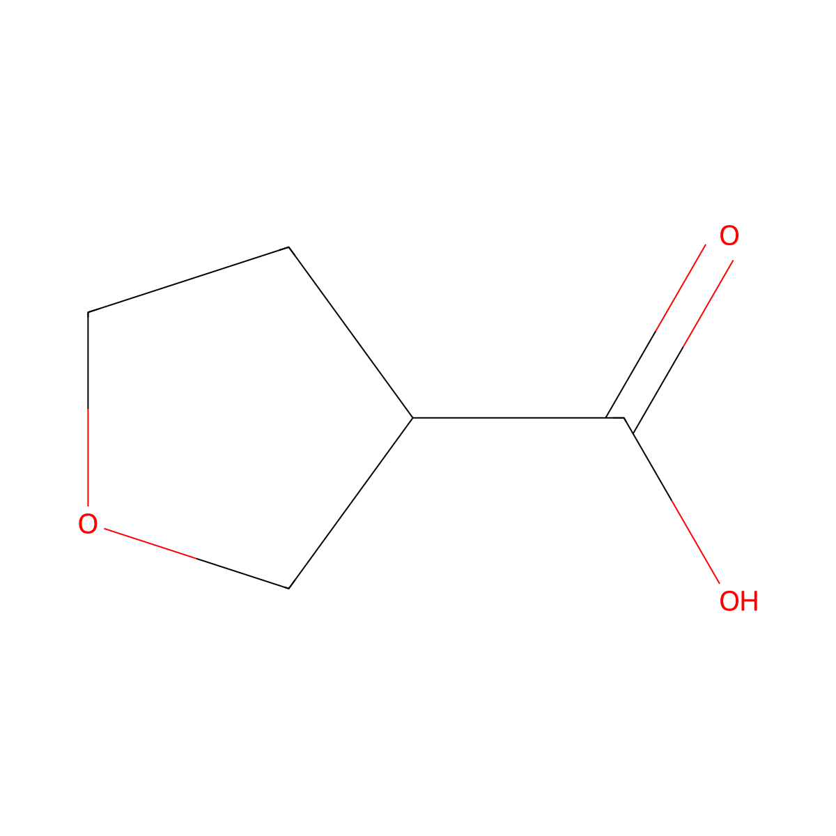 (R)-Tetrahydro-3-furoic acid molecular structure, CAS 89364-31-8