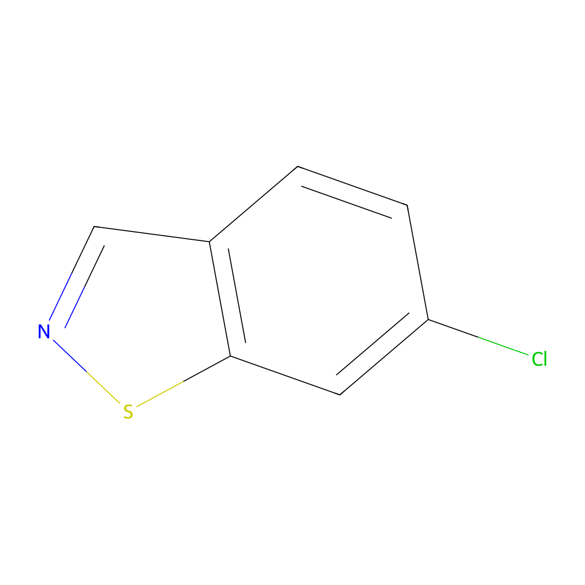 6-Chlorobenzo[D]isothiazole molecular structure, CAS 89583-89-1