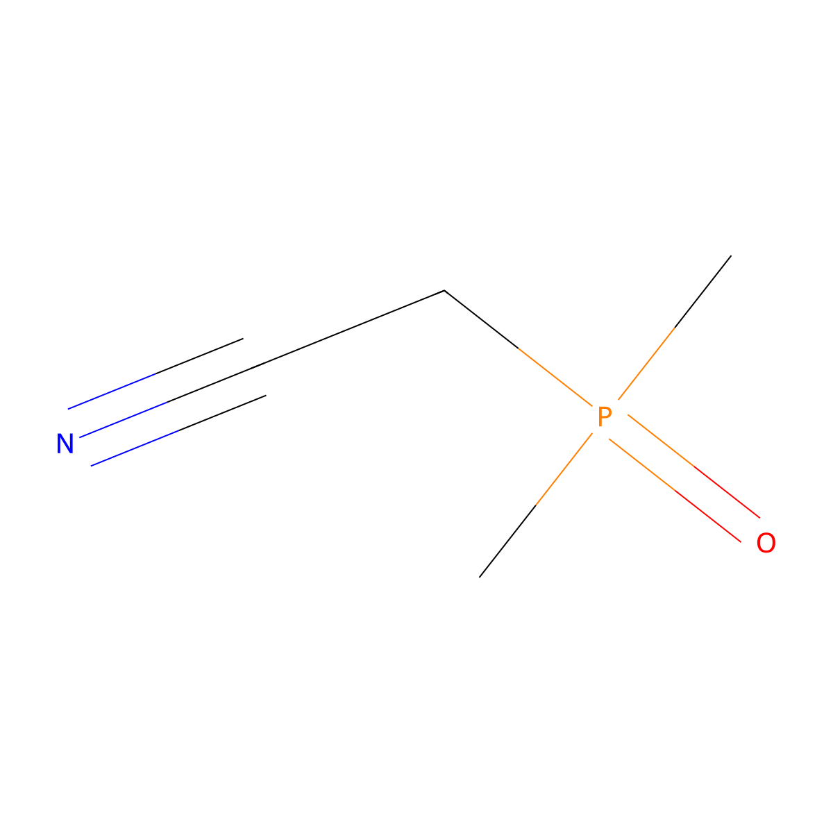 (Dimethylphosphoryl)acetonitrile molecular structure, CAS 89630-50-2