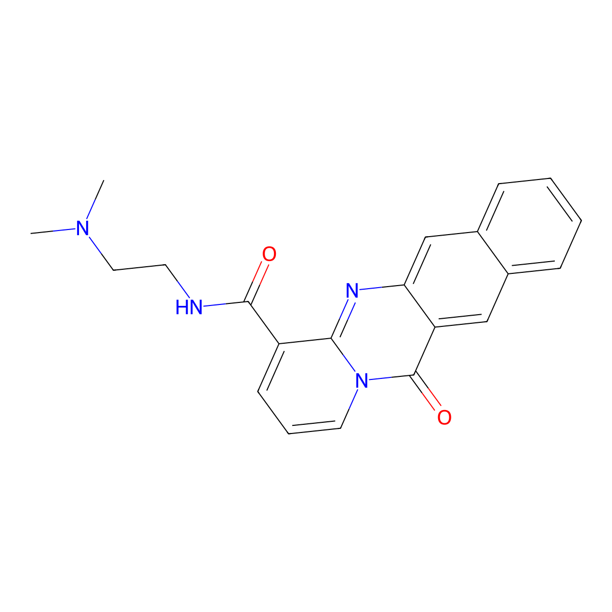 Bmh-21 molecular structure, CAS 896705-16-1
