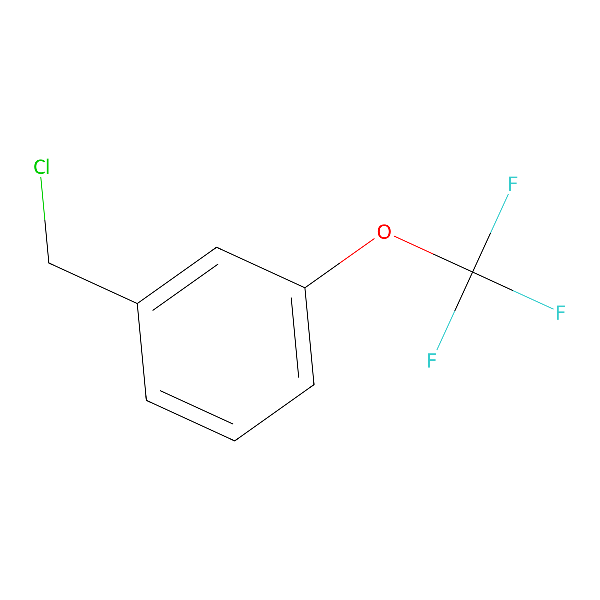 1-(Chloromethyl)-3-(trifluoromethoxy)benzene molecular structure, CAS 89807-43-2