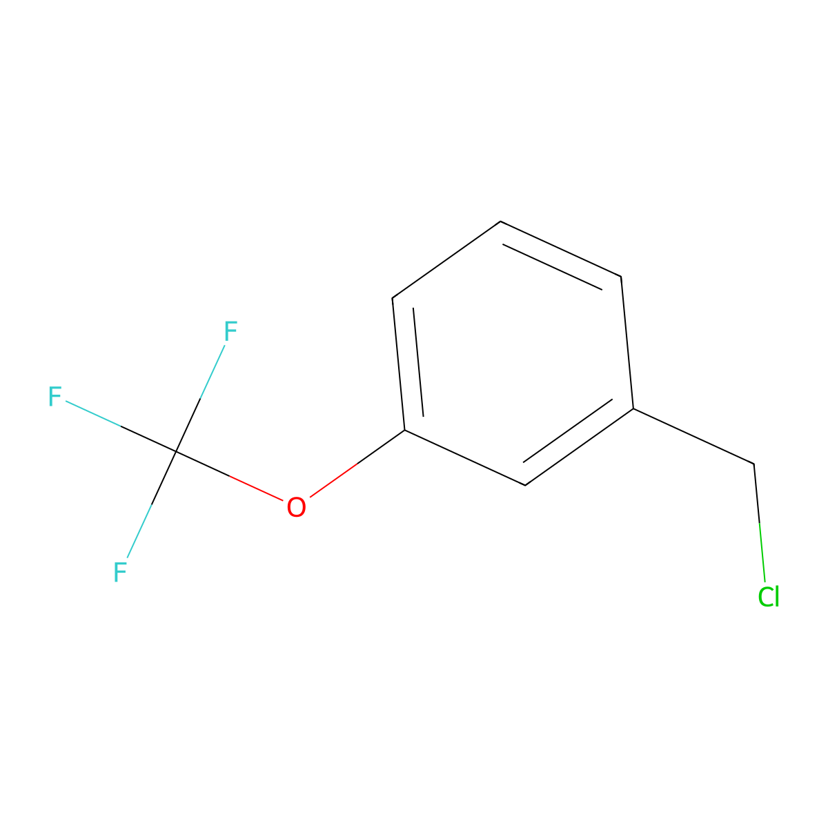 1-(Chloromethyl)-3-(trifluoromethoxy)benzene molecular structure, CAS 89807-43-2