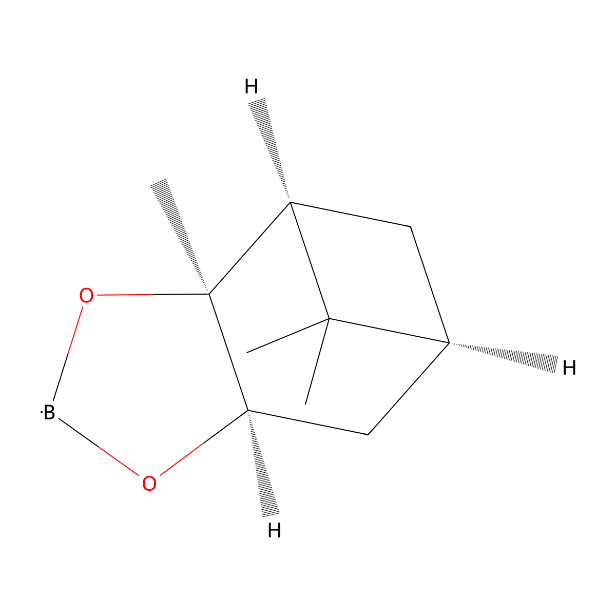 (3AS,4S,6S,7aR)-3a,5,5-trimethylhexahydro-4,6-methanobenzo[d][1,3,2]dioxaborole molecular structure, CAS 90084-43-8