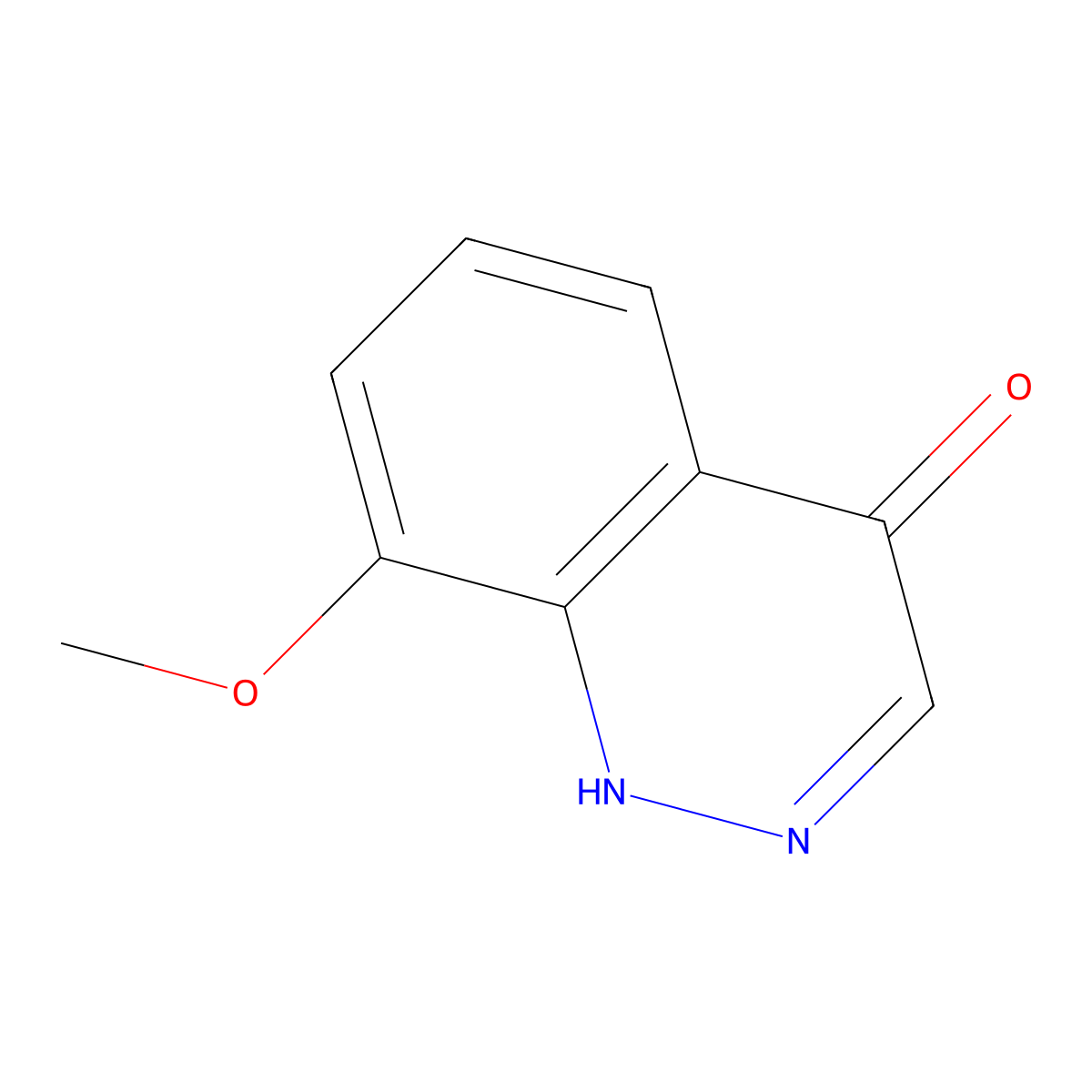 8-Methoxy-4-cinnolinol molecular structure, CAS 90417-27-9