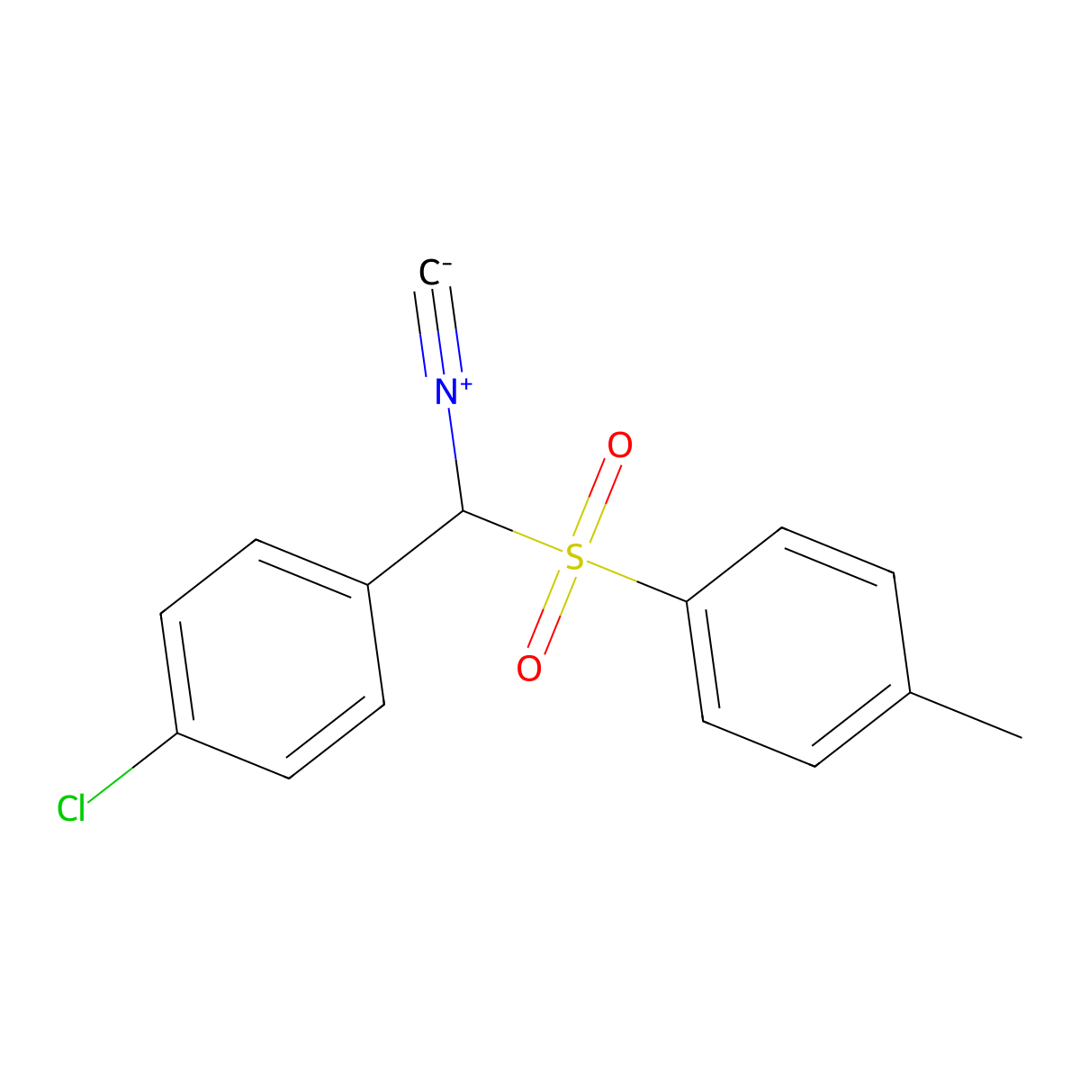 a-Tosyl-(4-chlorobenzyl) isocyanide molecular structure, CAS 918892-30-5