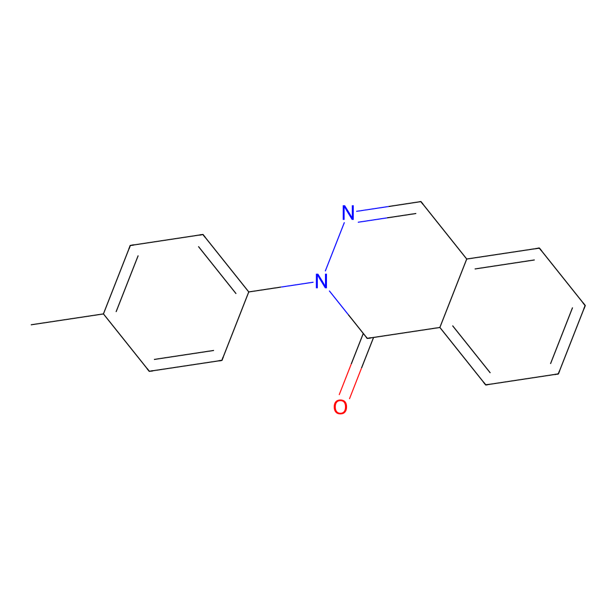 2-(4-Methylphenyl)phthalazin-1(2H)-one molecular structure, CAS 919868-22-7