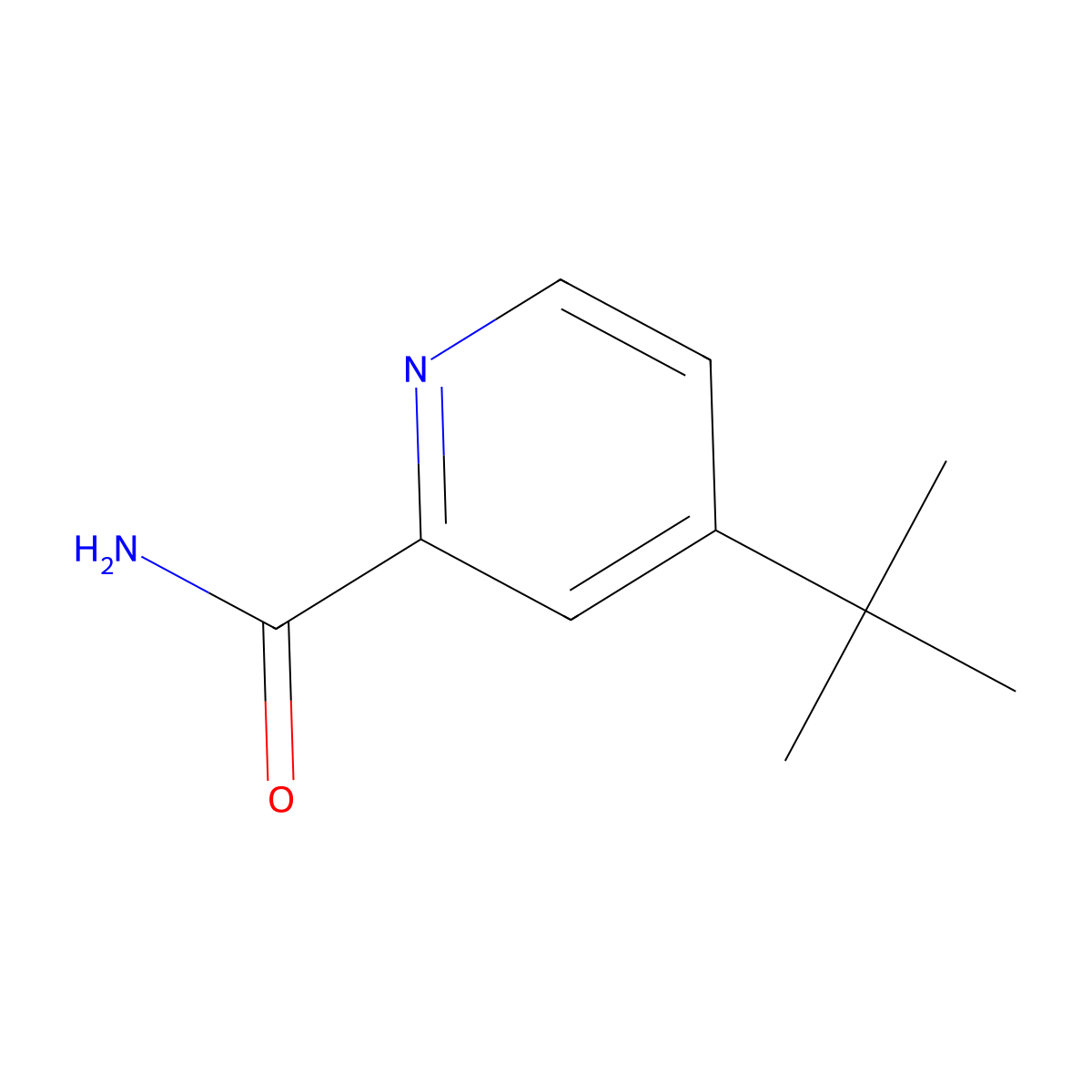 4-(tert-Butyl)picolinamide molecular structure, CAS 920112-75-0