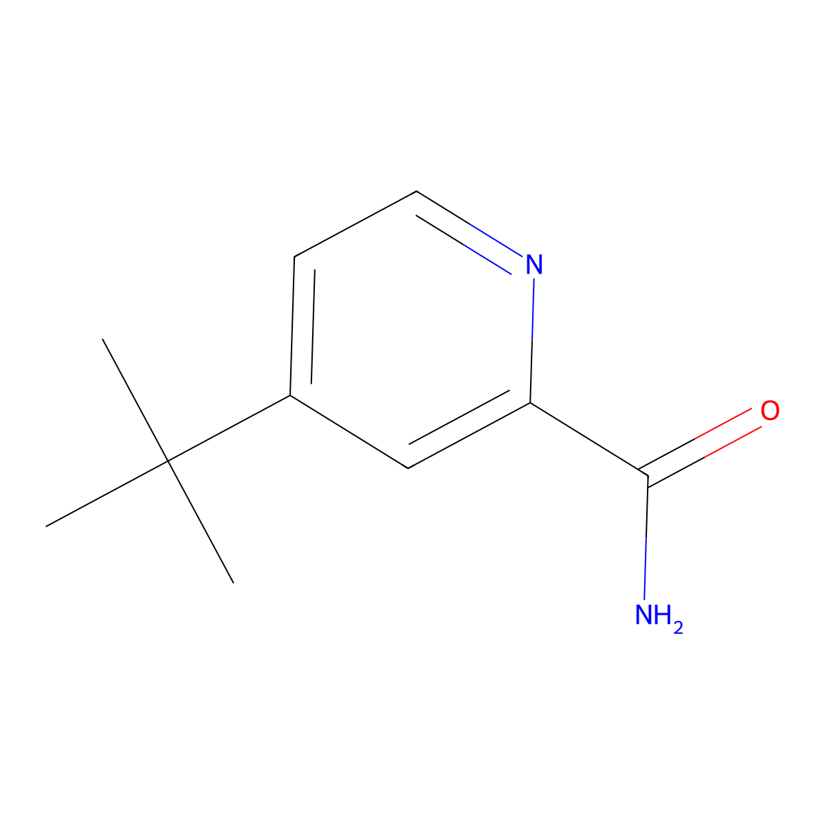 4-(tert-Butyl)picolinamide molecular structure, CAS 920112-75-0