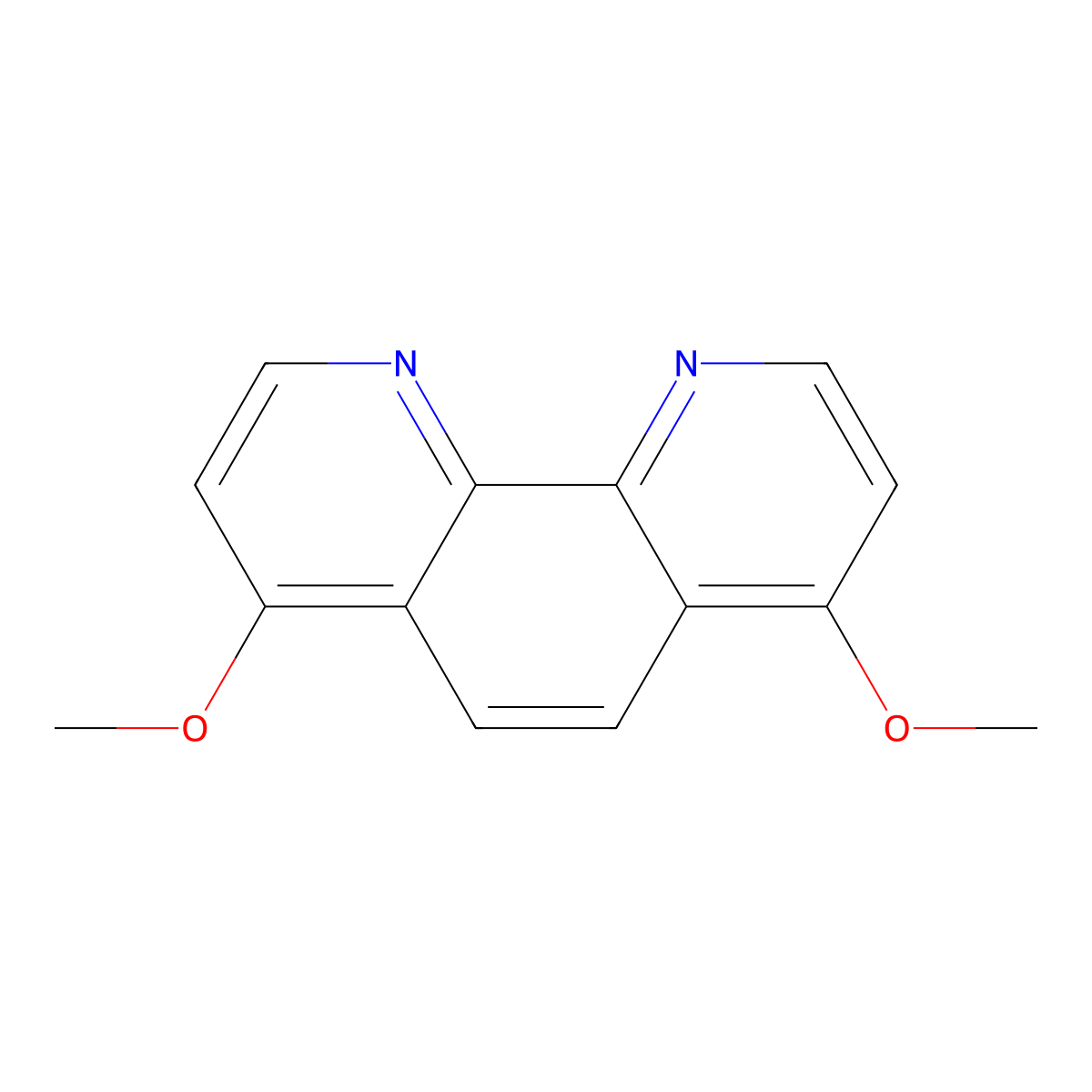 4,7-Dimethoxy-1,10-phenanthroline molecular structure, CAS 92149-07-0