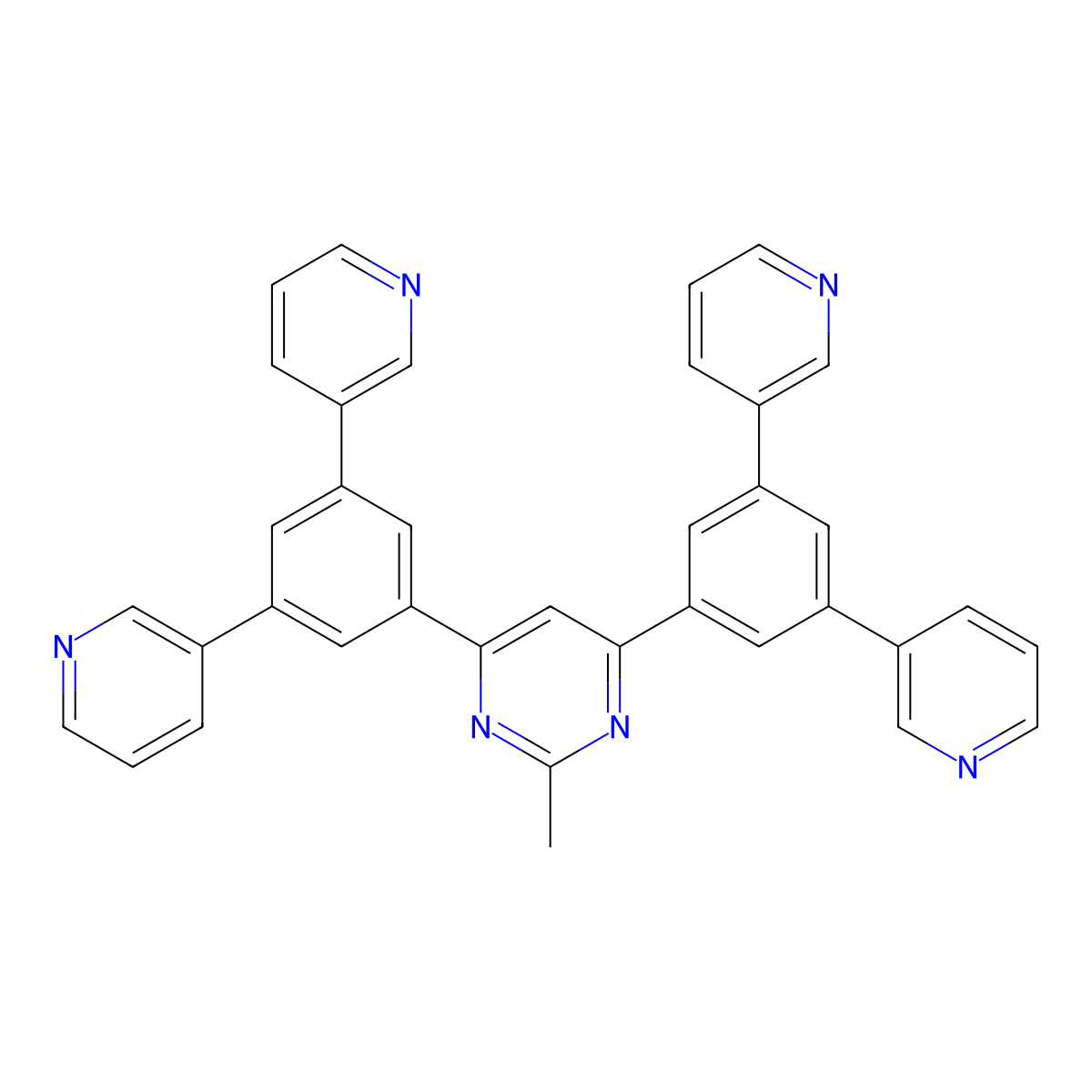 B3PyMPM molecular structure, CAS 925425-96-3