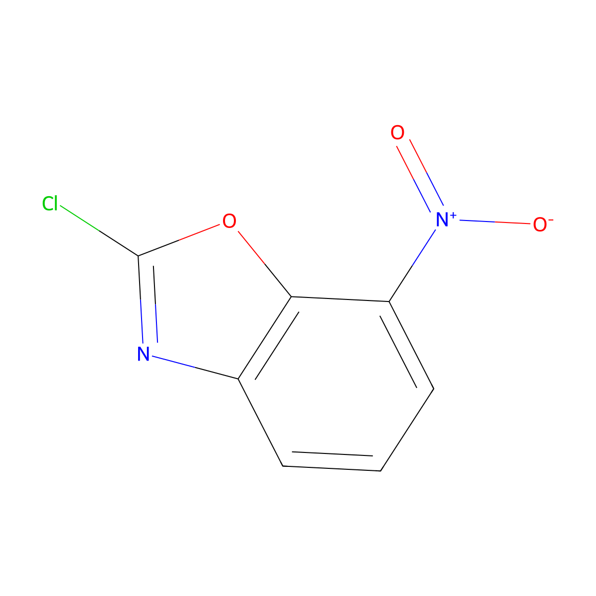 2-Chloro-7-nitrobenzo[d]oxazole molecular structure, CAS 928196-42-3