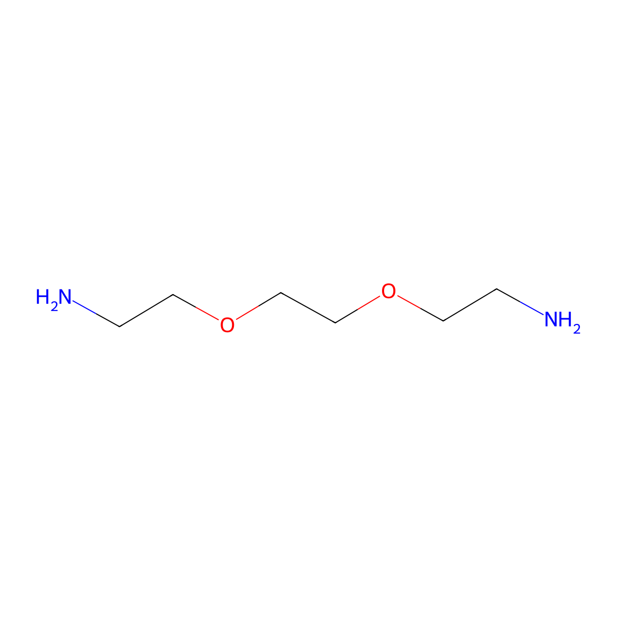 Bis-Aminoethylglycol molecular structure, CAS 929-59-9