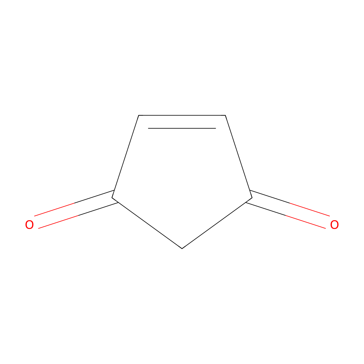 2-Cyclopentene-1,4-dione molecular structure, CAS 930-60-9