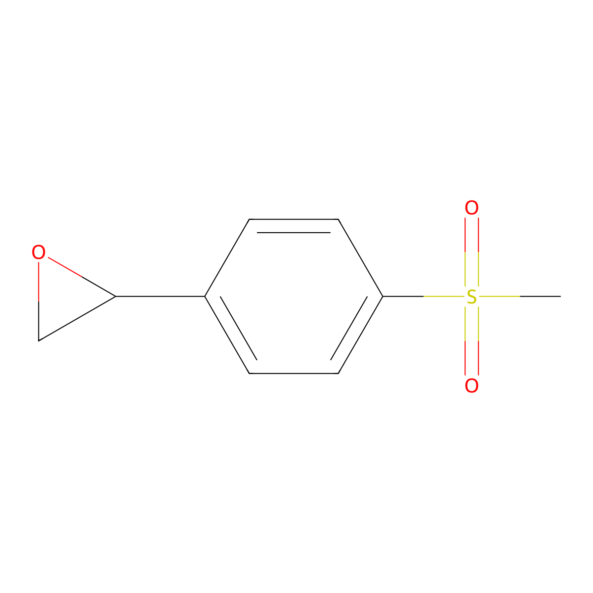 2-(4-Methanesulfonylphenyl)oxirane molecular structure, CAS 93114-06-8
