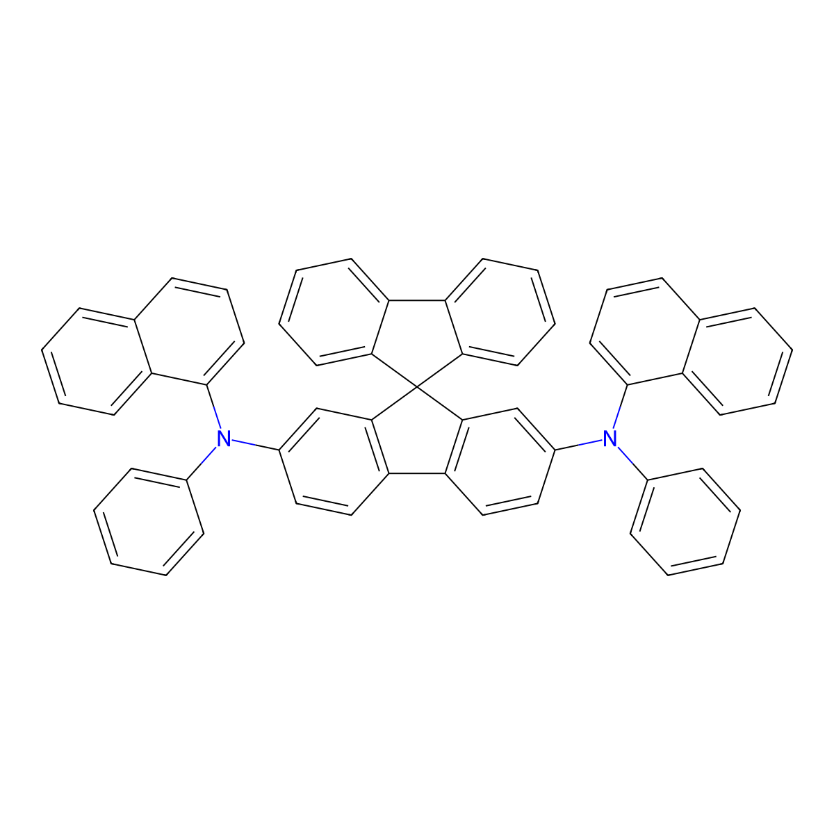 Spiro-NPB molecular structure, CAS 932739-76-9