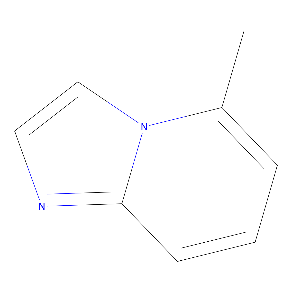 5-Methylimidazo[1,2-a]pyridine molecular structure, CAS 933-69-7