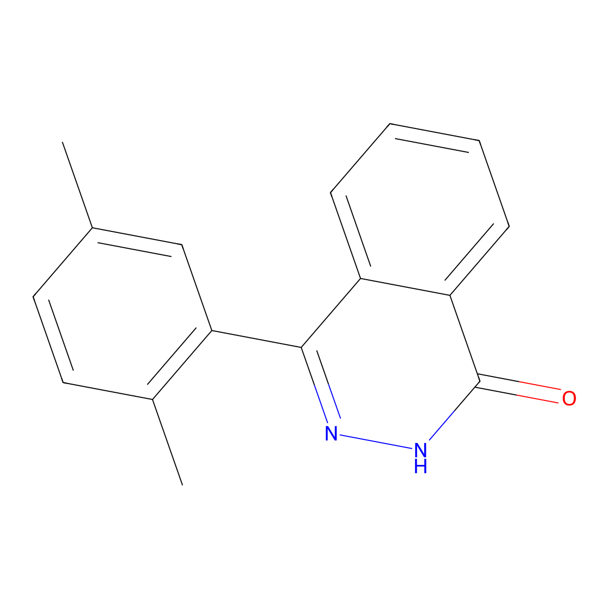 4-(2,5-Dimethylphenyl)phthalazin-1(2H)-one molecular structure, CAS 93517-76-1