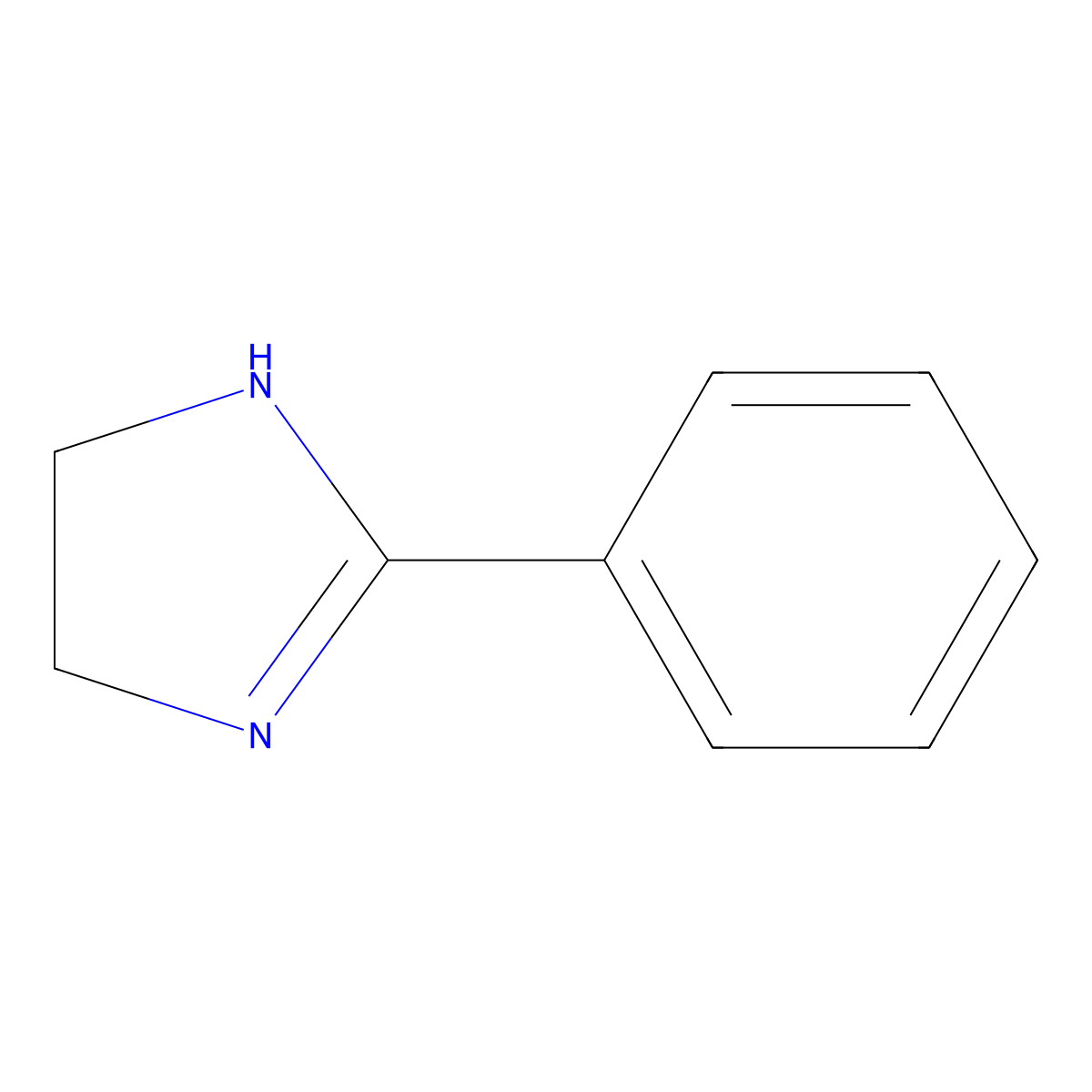 2-Phenylimidazoline molecular structure, CAS 936-49-2