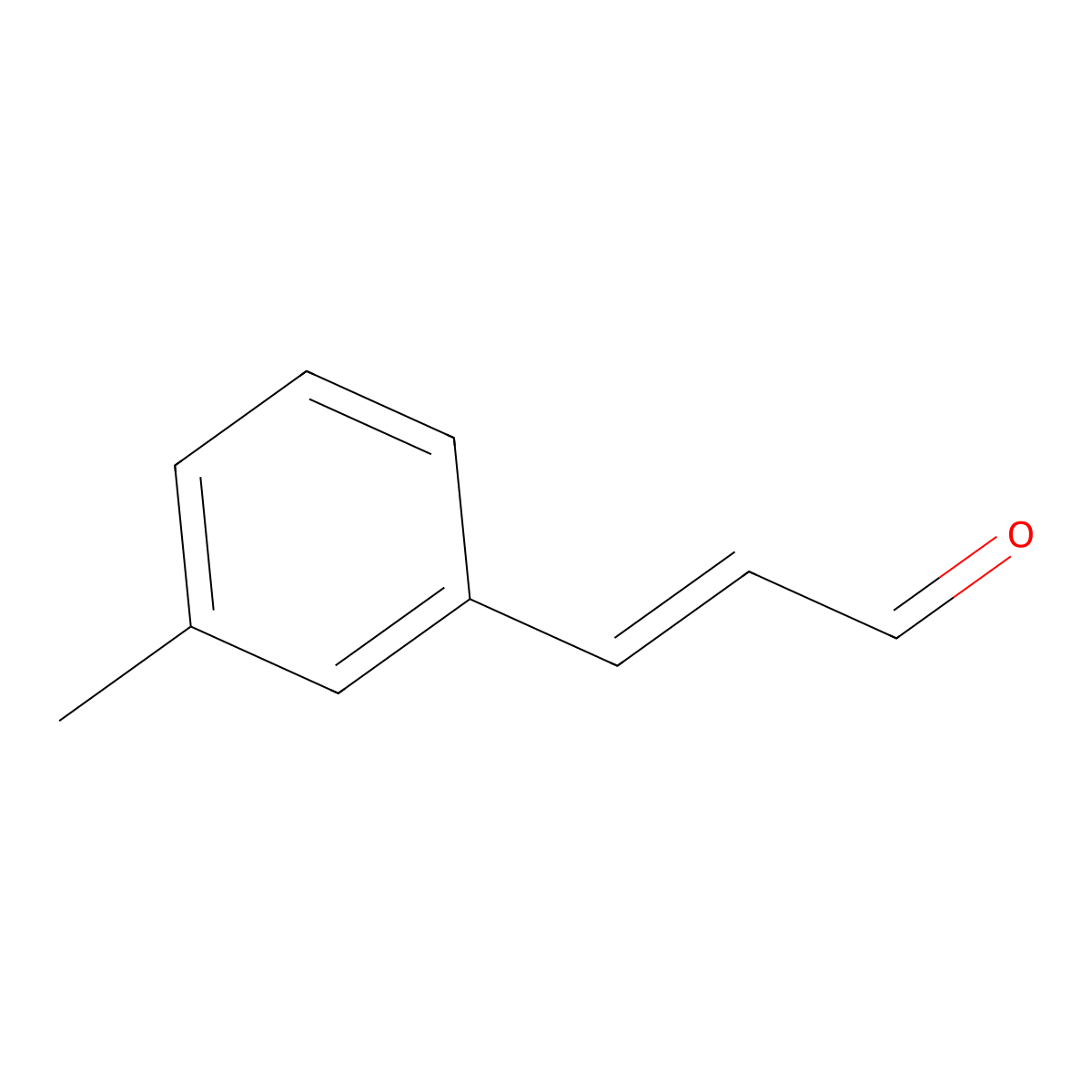 (E)-3-(m-Tolyl)acrylaldehyde molecular structure, CAS 93614-80-3