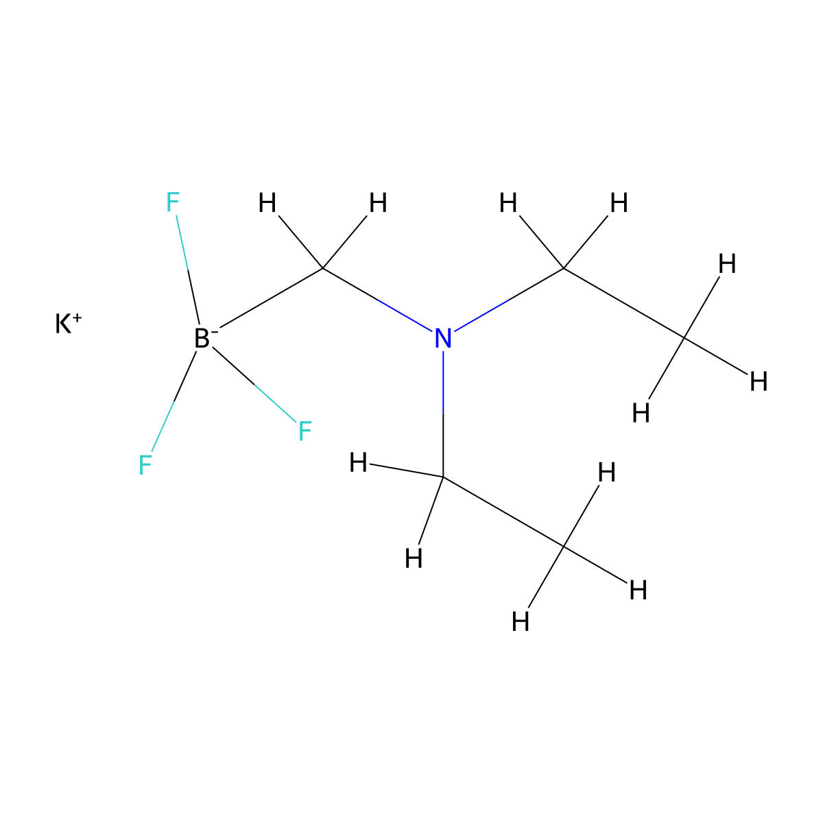Potassium [(diethylamino)methyl]trifluoroborate molecular structure, CAS 936329-95-2