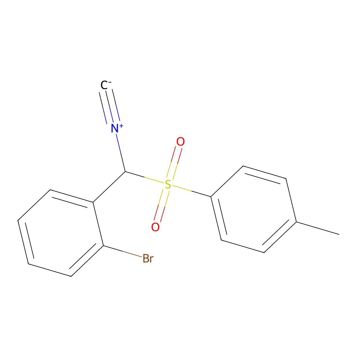 a-Tosyl-(2-bromobenzyl) isocyanide molecular structure, CAS 936548-16-2