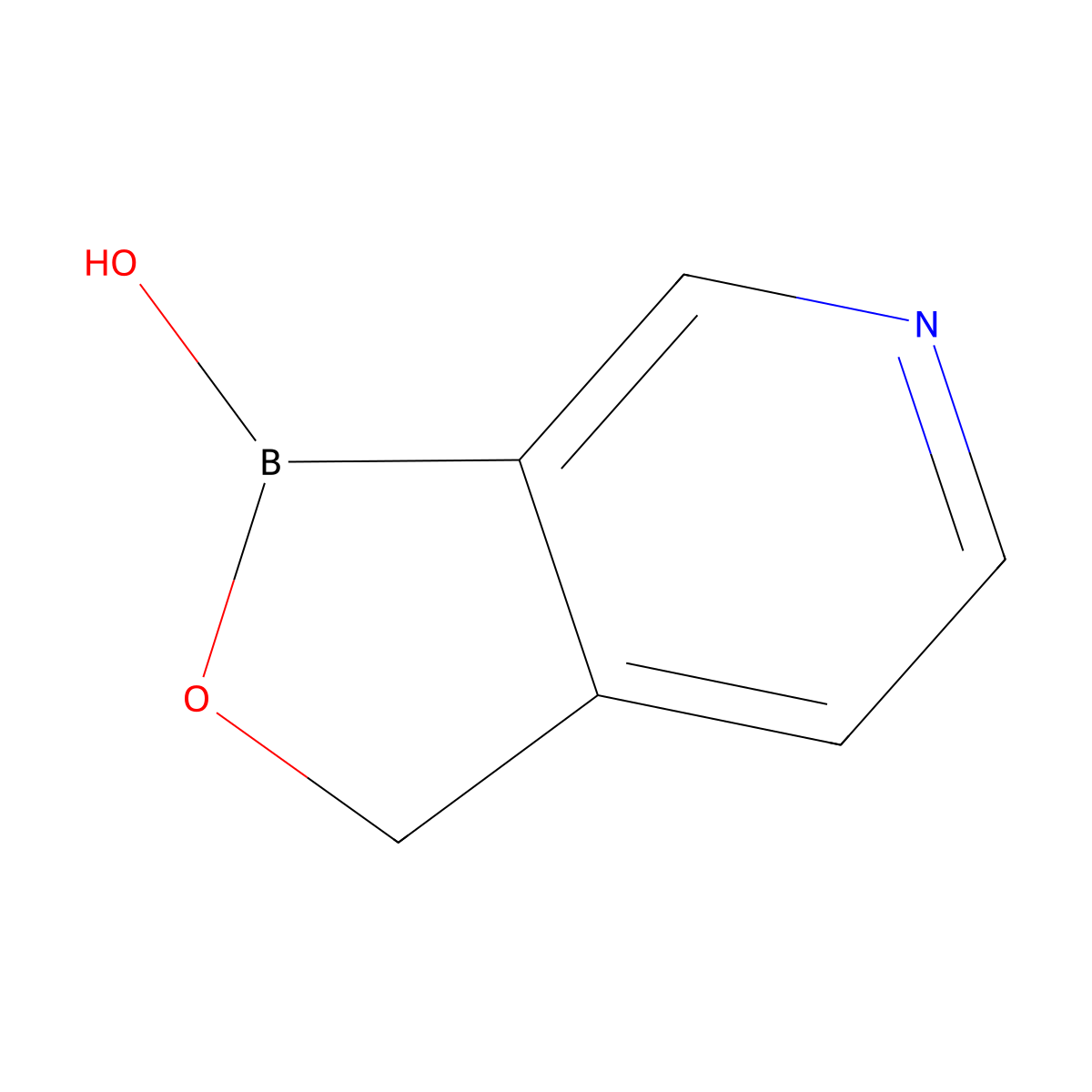 1,3-dihydro-1-hydroxy-[1,2]Oxaborolo[3,4-c]pyridine molecular structure, CAS 943311-76-0