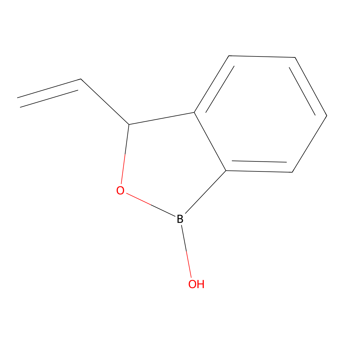3-Vinylbenzo[c][1,2]oxaborol-1(3H)-ol molecular structure, CAS 952149-27-8