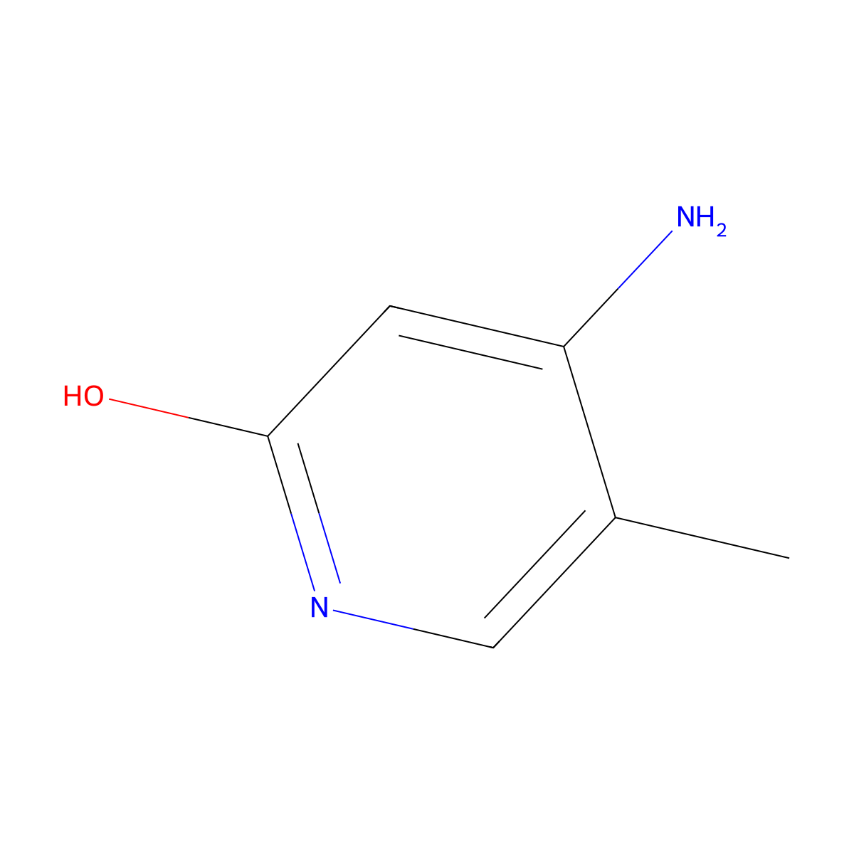 4-Amino-5-methylpyridin-2(1H)-one molecular structure, CAS 95306-64-2