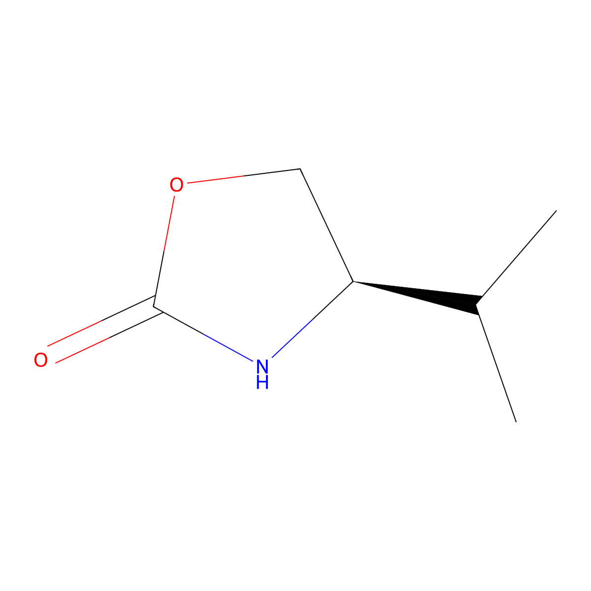 (4R)-4-(Propan-2-yl)-1,3-oxazolidin-2-one molecular structure, CAS 95530-58-8