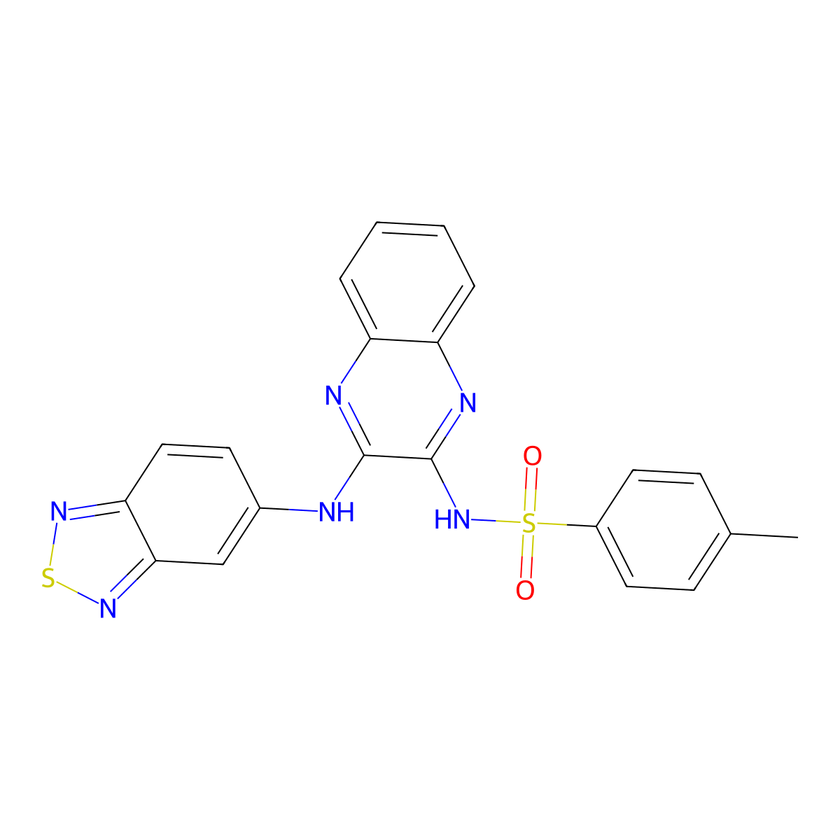 XL147 molecular structure, CAS 956958-53-5