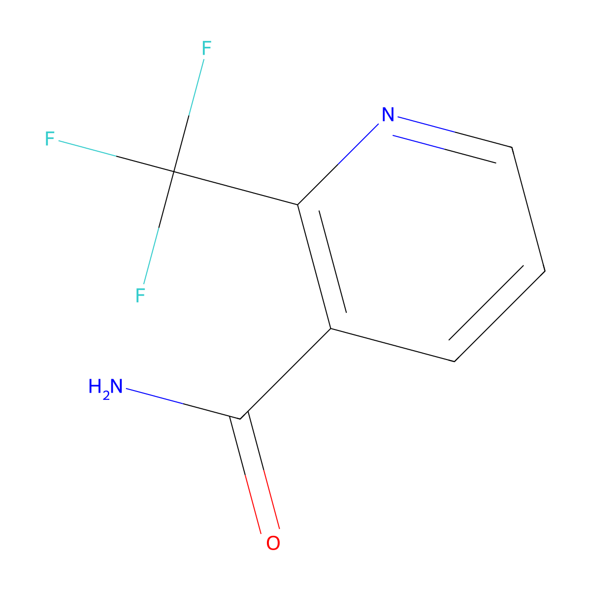 2-(Trifluoromethyl)nicotinamide molecular structure, CAS 959108-47-5