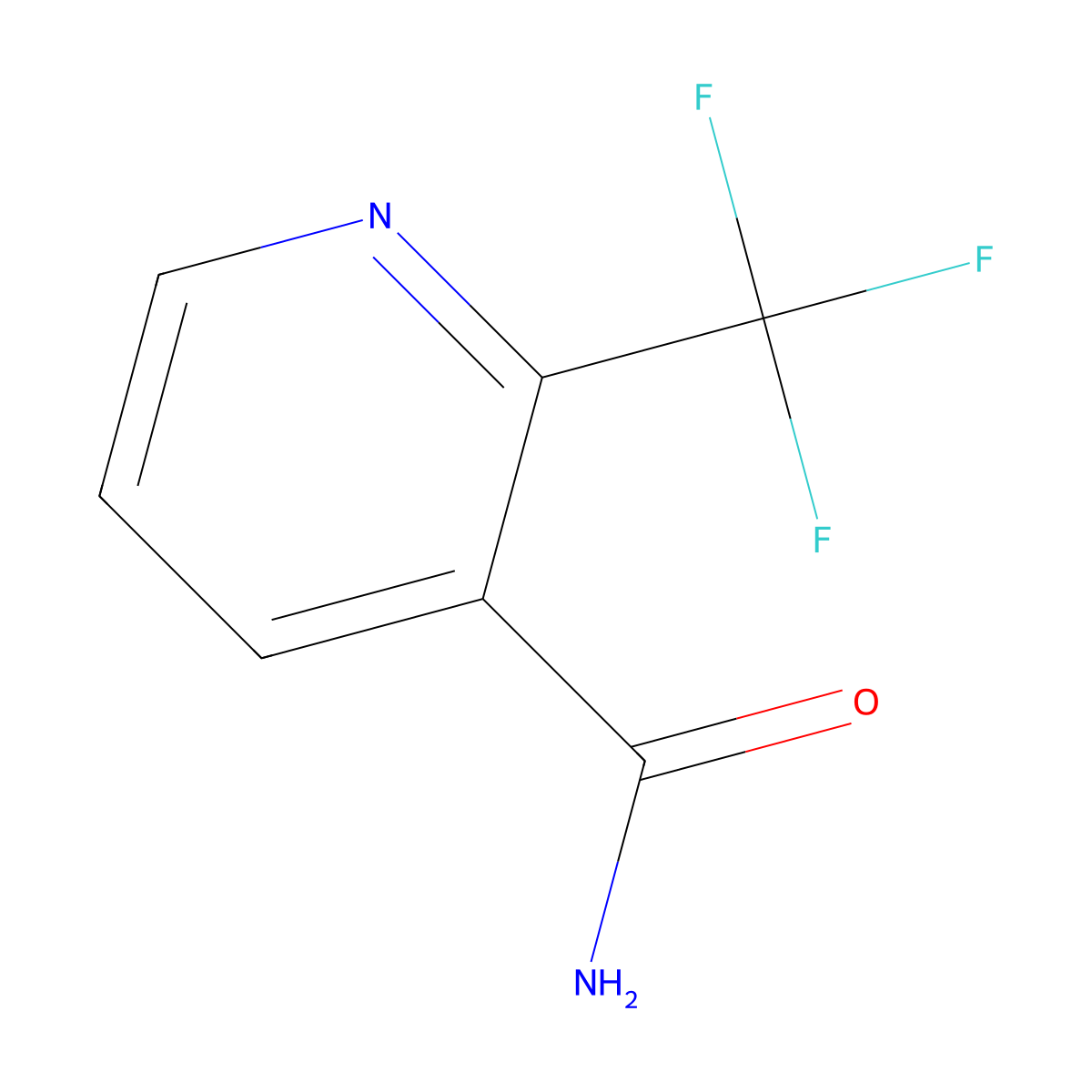 2-(Trifluoromethyl)nicotinamide molecular structure, CAS 959108-47-5