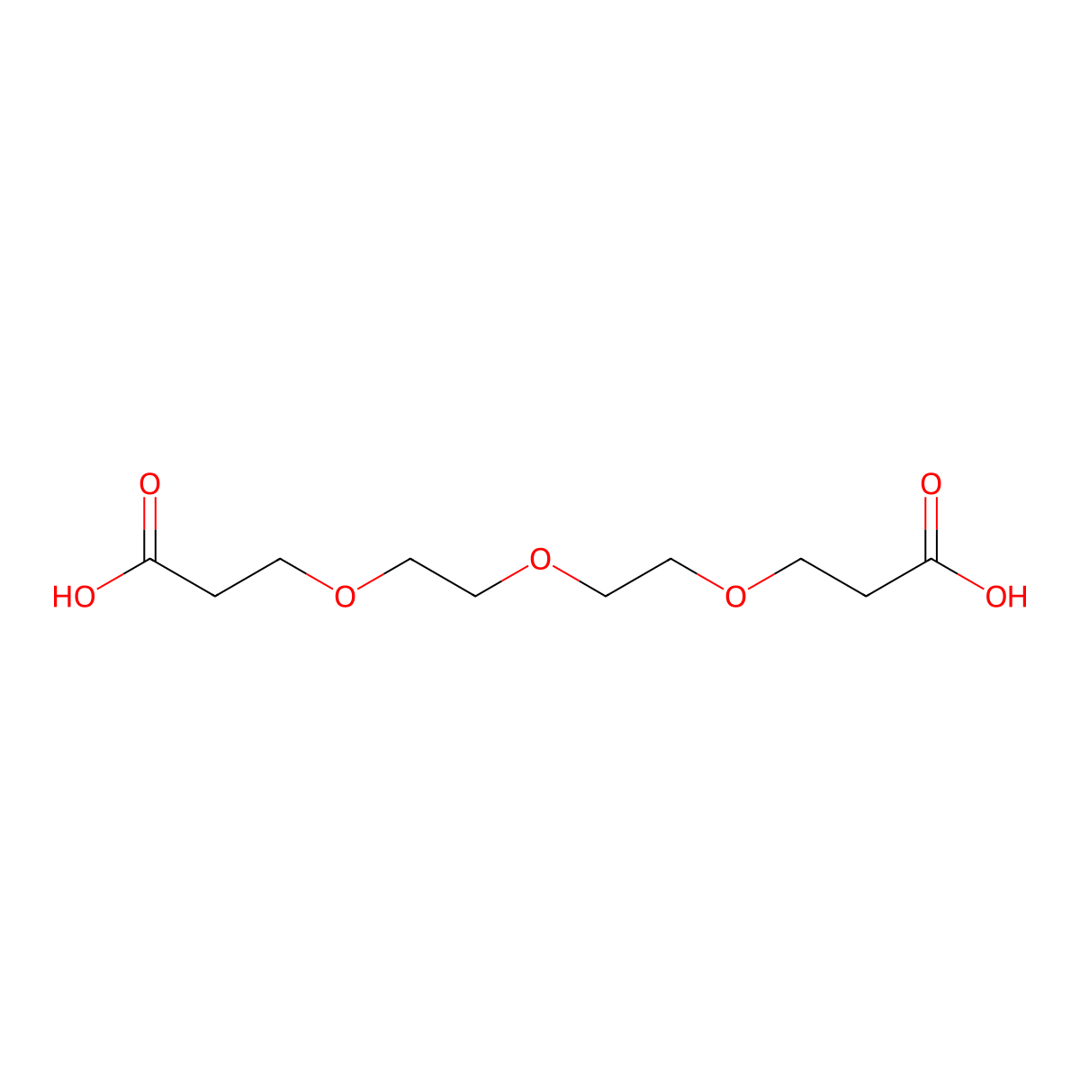 Bis-PEG3-acid molecular structure, CAS 96517-92-9