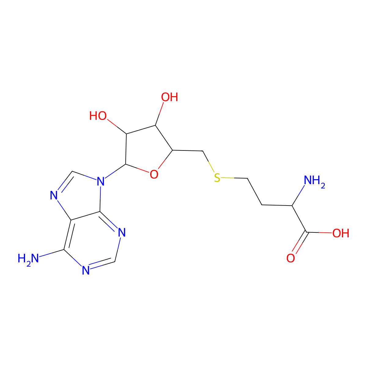 Adenosylhomocysteine molecular structure, CAS 979-92-0