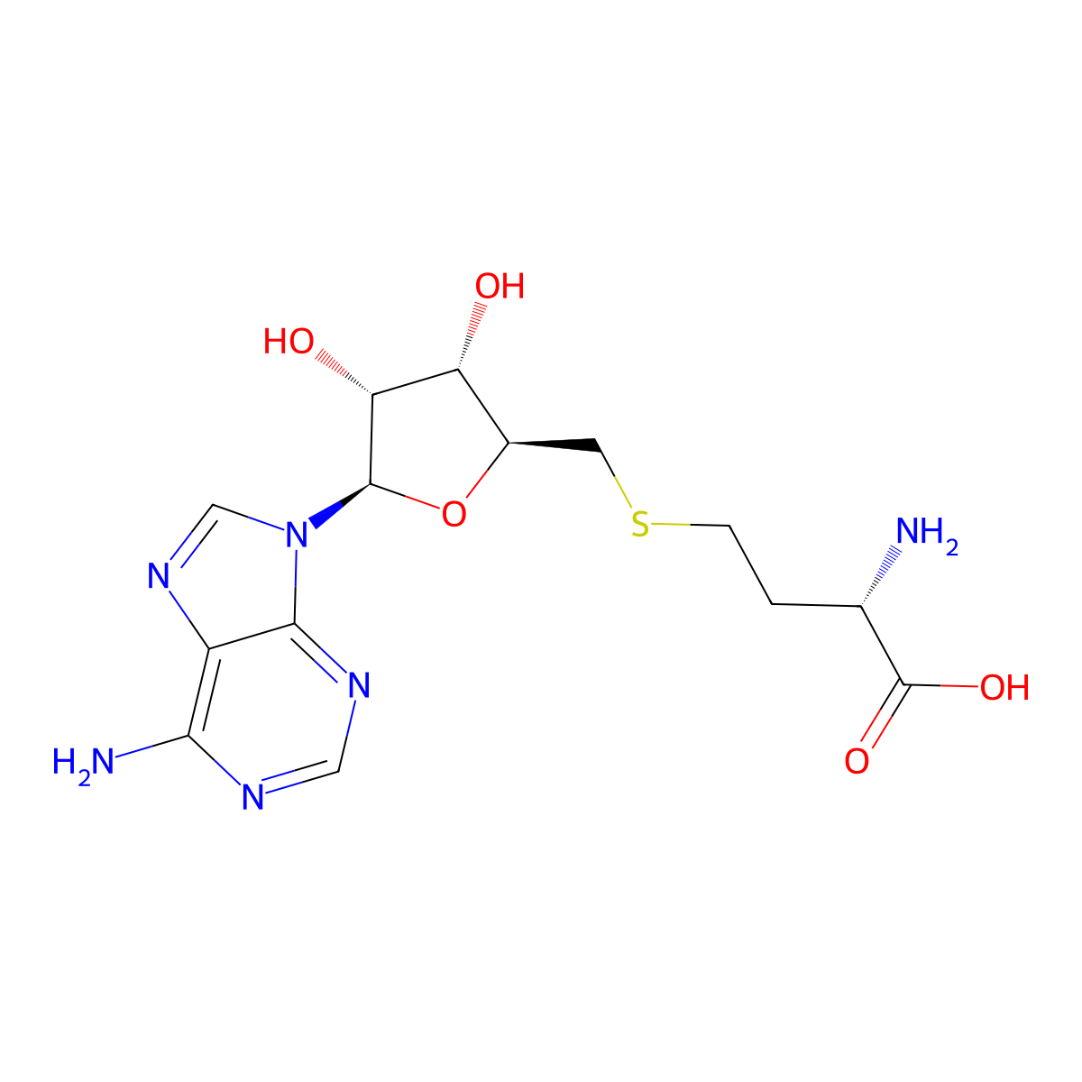 Adenosylhomocysteine molecular structure, CAS 979-92-0